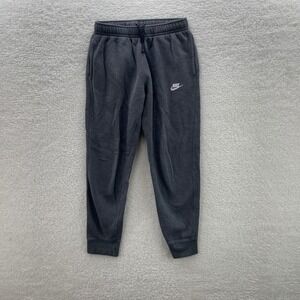 Nike Sweatpants Mens M Gray Sportswear Club Fleece Jogger Gym Comfort Sport